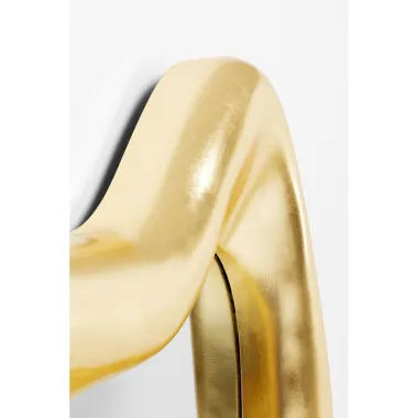 Kare Lustro ścienne HOLOGRAM złoty 68 x 117x 9cm / 83207