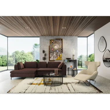 Kare Lustro ścienne GOTEBORG 93 x 90 x 2cm / 80908