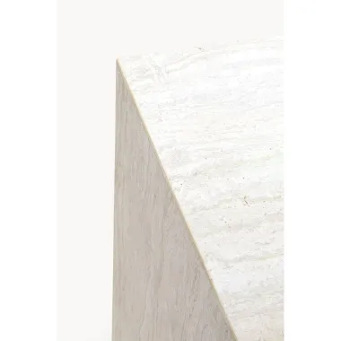 Kare Komoda TRAVERTINO beżowy 140 x 77 x 45cm / 71067