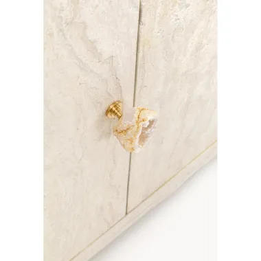 Kare Komoda TRAVERTINO beżowy 140 x 77 x 45cm / 71067