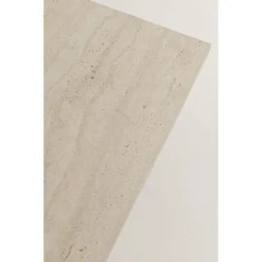 Kare Stół do jadalni TRAVERTINO beżowy 200 x 75 x 100cm / 71062