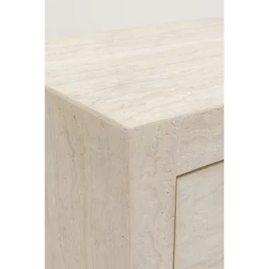 Kare Szafka nocna TRAVERTINO beżowy 50 x 49 x 41cm / 71049