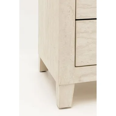 Kare Szafka nocna TRAVERTINO beżowy 50 x 49 x 41cm / 71049