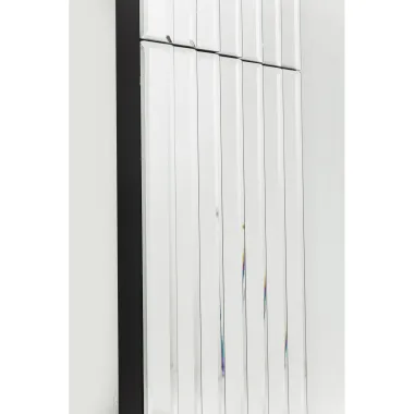 Kare Lustro ścienne LINEA srebrne 100 x 200 x 4cm / 81555