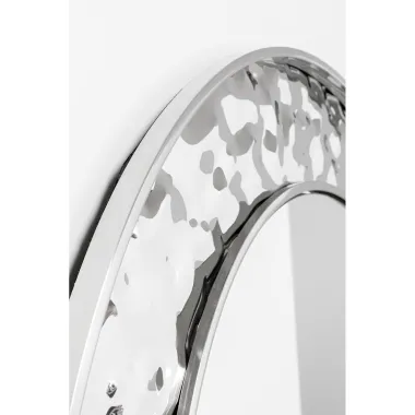 Kare Lustro ścienne CARINO srebrne 100 x 100 x 3cm / 70985