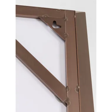 Kare Lustro ścienne AREZZO COFFEE 70 x 200 x 7cm / 70029