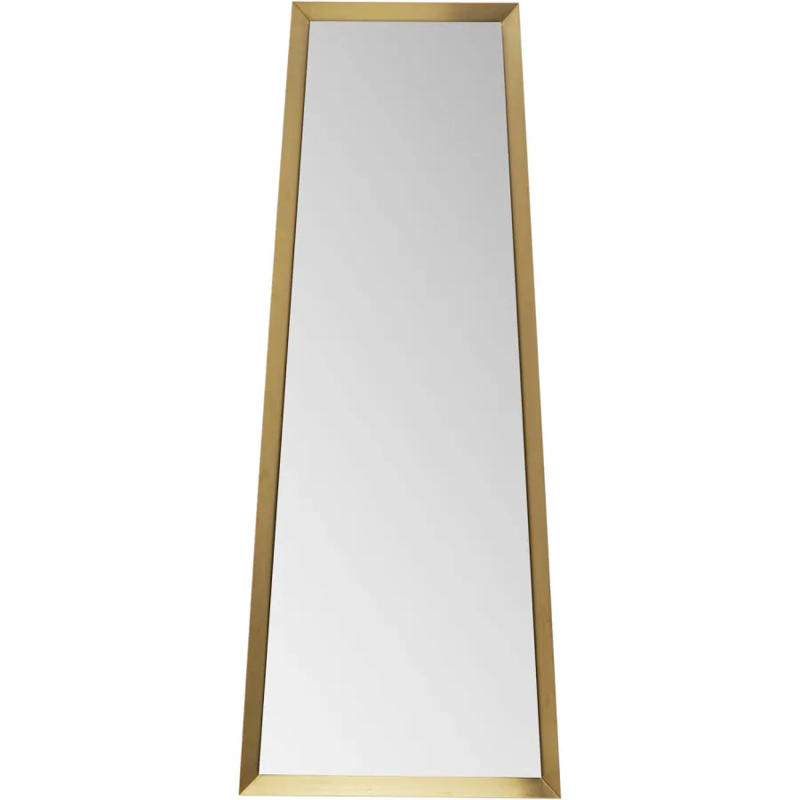 Kare Lustro ścienne AREZZO COFFEE trapez złoty 65(45) x 160 x 7cm / 87854