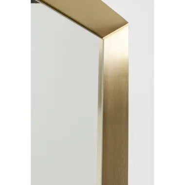 Kare Lustro ścienne AREZZO COFFEE trapez złoty 65(45) x 160 x 7cm / 87854