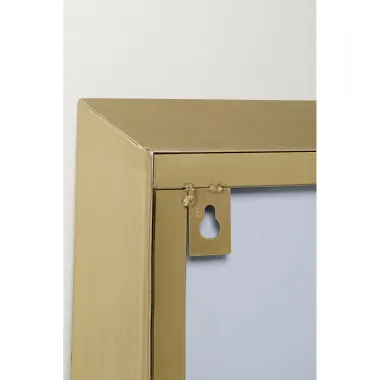 Kare Lustro ścienne AREZZO COFFEE trapez złoty 65(45) x 160 x 7cm / 87854