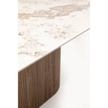 Kare Stół do jadalni RUBEN 200 x 75 x 100cm / 71311