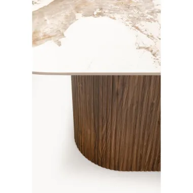 Kare Stół do jadalni RUBEN 200 x 75 x 100cm / 71311