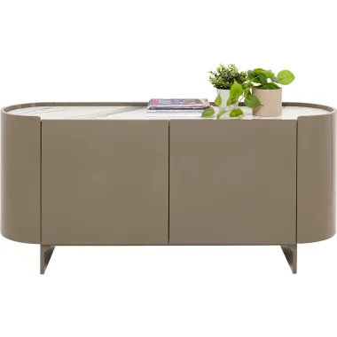 Kare Komoda ELIANO żółty 160 x 75 x 45cm / 71257