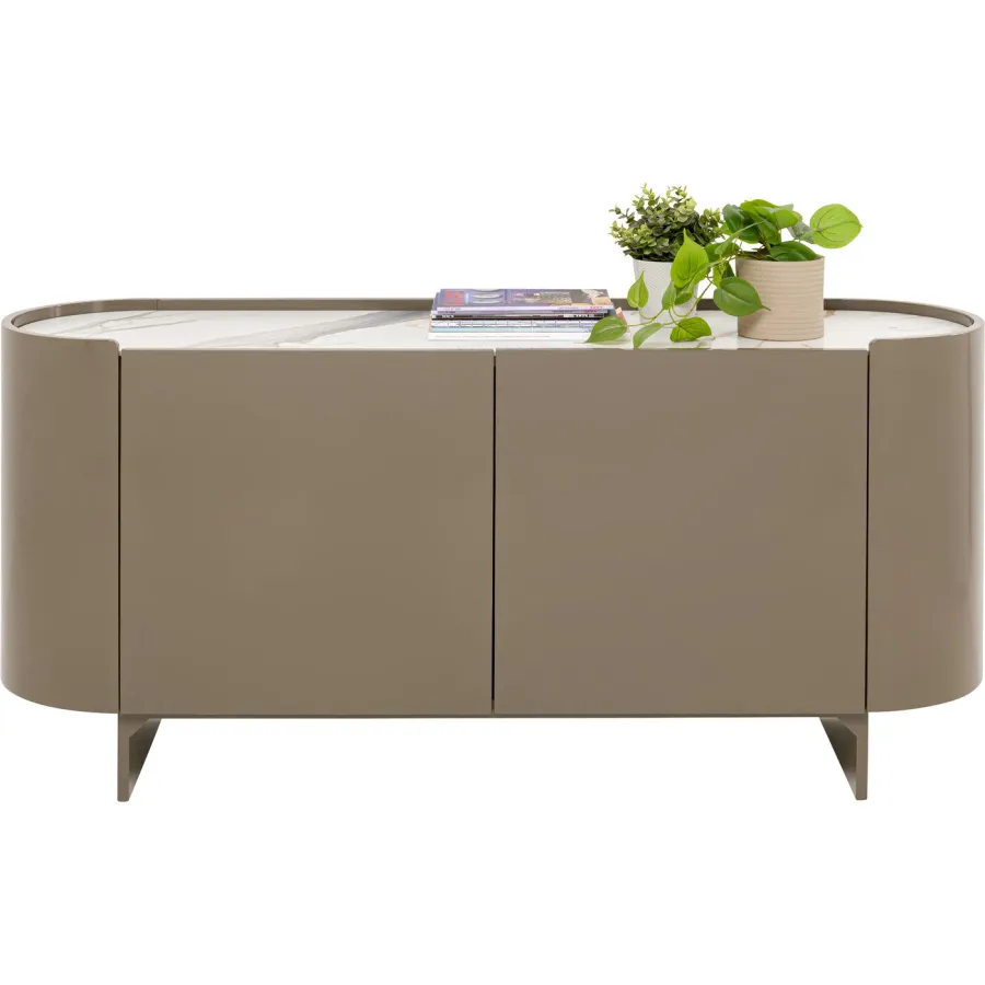 Kare Komoda ELIANO żółty 160 x 75 x 45cm / 71257