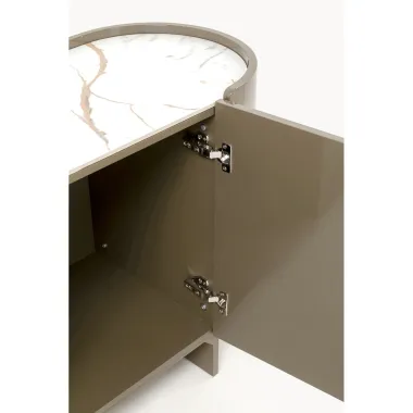 Kare Komoda ELIANO żółty 160 x 75 x 45cm / 71257