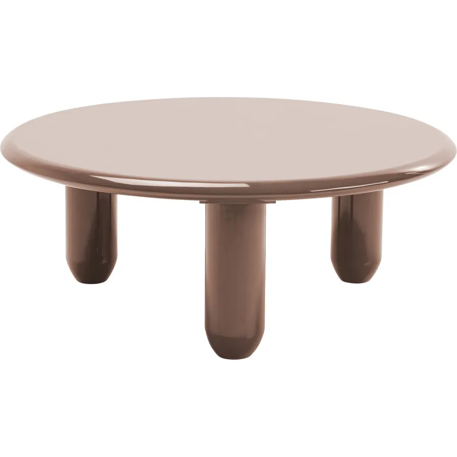 Kare Stolik boczny ELIANO ciemnoszary 90 x 35 x 90cm / 71258