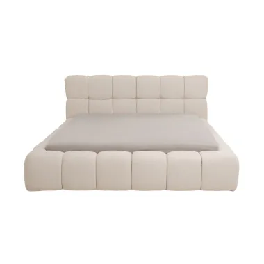 Kare Łóżko SALAMANCA ecru 180 x 200cm / 70774