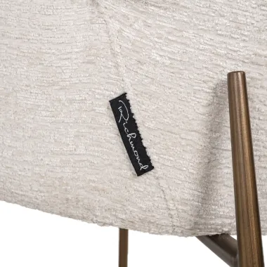 AMBER Krzesło tapicerowane cream fusion fire retardant (FR-Fusion 02 Cream) - Richmond