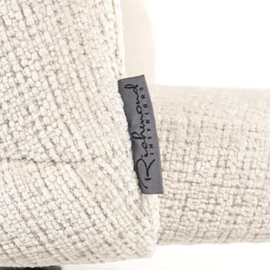 ZENDAYA krzesło tapicerowane beige chenille (Niagara 902 beige) - Richmond