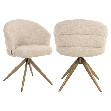 Krzesło tapicerowane (S4754 FR BISCOTTI ) - Richmond