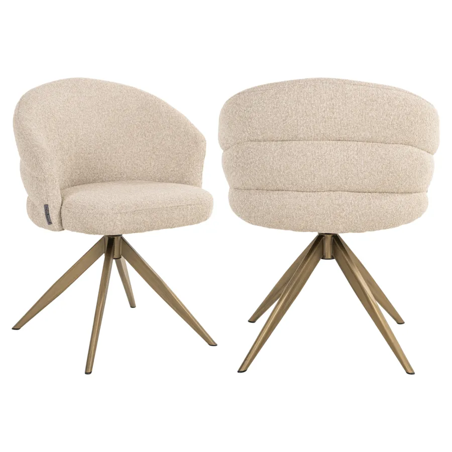 Krzesło tapicerowane (S4754 FR BISCOTTI ) - Richmond