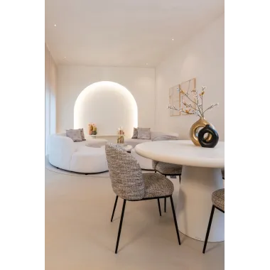 Krzesło tapicerowane ELVI  (Be Trendy 01 Nature) - Richmond