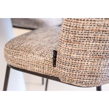 Krzesło tapicerowane ELVI  (Be Trendy 01 Nature) - Richmond