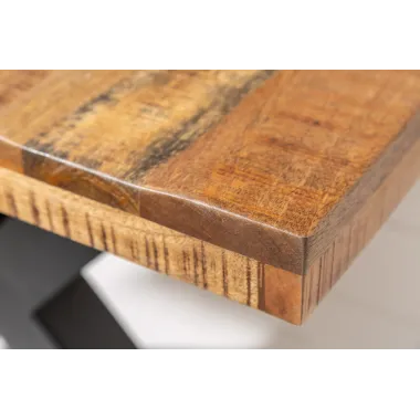 Iron Craft Stół do jadalni naturalne Mango 240cm / 6540057