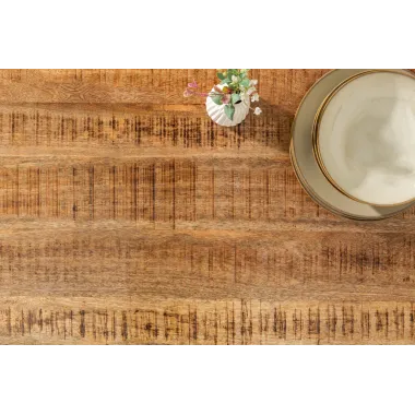 Iron Craft Stół do jadalni naturalne Mango 240cm / 6540057