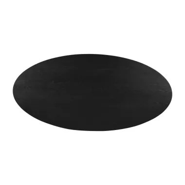 Stół do jadalni Rayford black oval 230 x 76 x 110cm / 214452