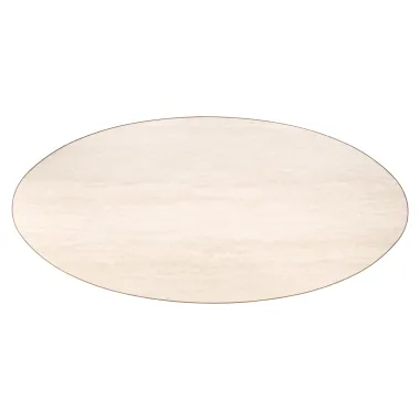 TIVOLI Stół do jadalni biały oval 230 x 75 x 110cm/ 8107 - Richmond