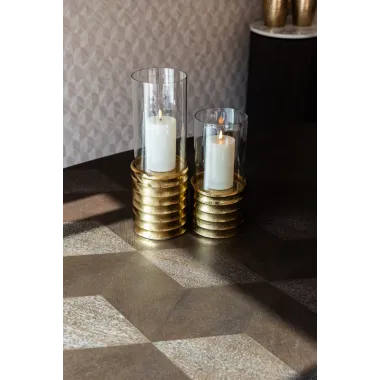 Stół do jadalni LUXOR owalny diament 230 brązowy / 7748