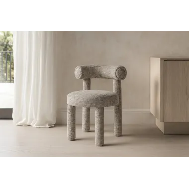 Leith LET77LB Krzesło tapicerowane