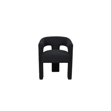 Leith LET71BLK Krzesło tapicerowane