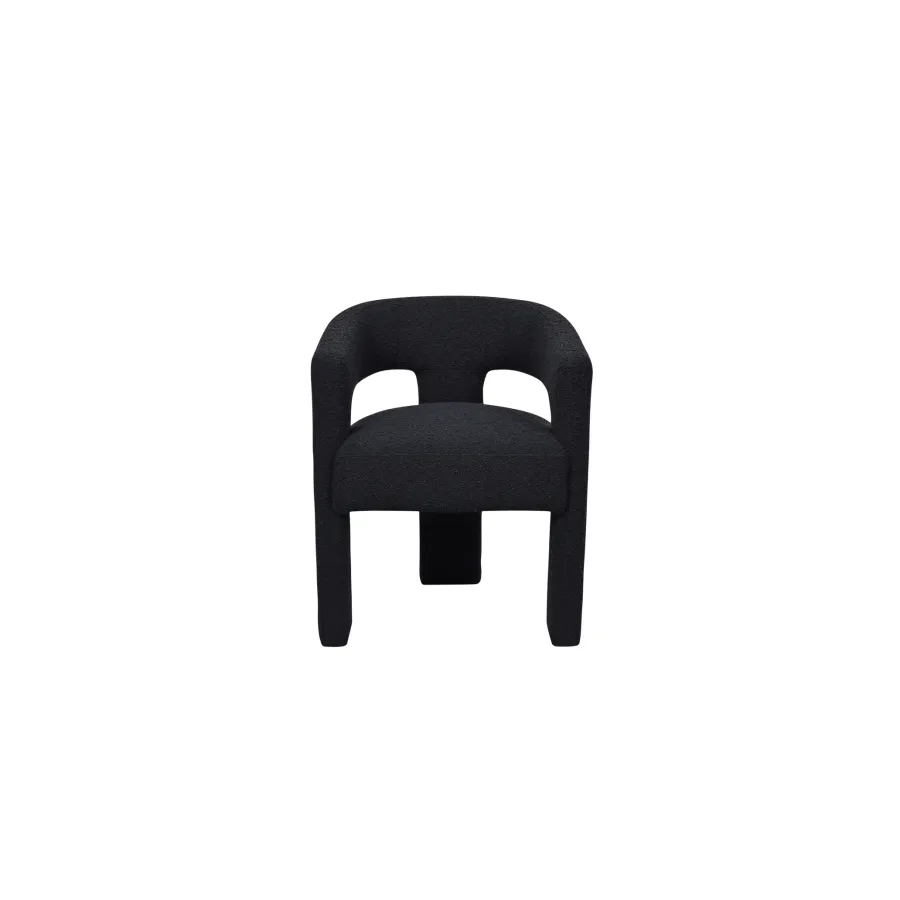 Leith LET71BLK Krzesło tapicerowane