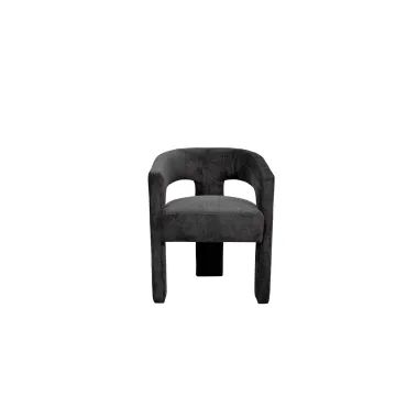 Leith LET71BLA Krzesło tapicerowane