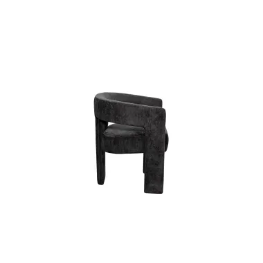 Leith LET71BLA Krzesło tapicerowane