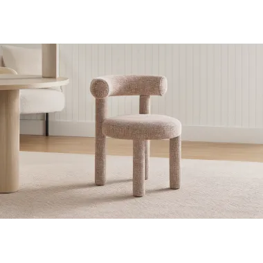 Leith LET77P Krzesło tapicerowane