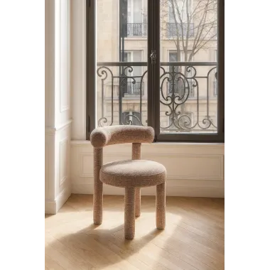 Leith LET77P Krzesło tapicerowane