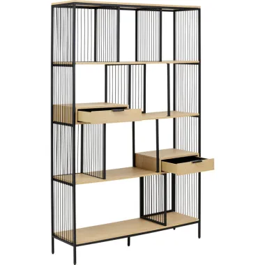 Kare Regał BOLOGNA natural 125 x 200 x 35cm / 87824