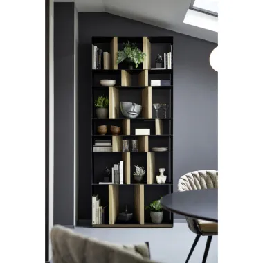 Kare Regał STORM czarny 100 x 234 x 30cm / 82060