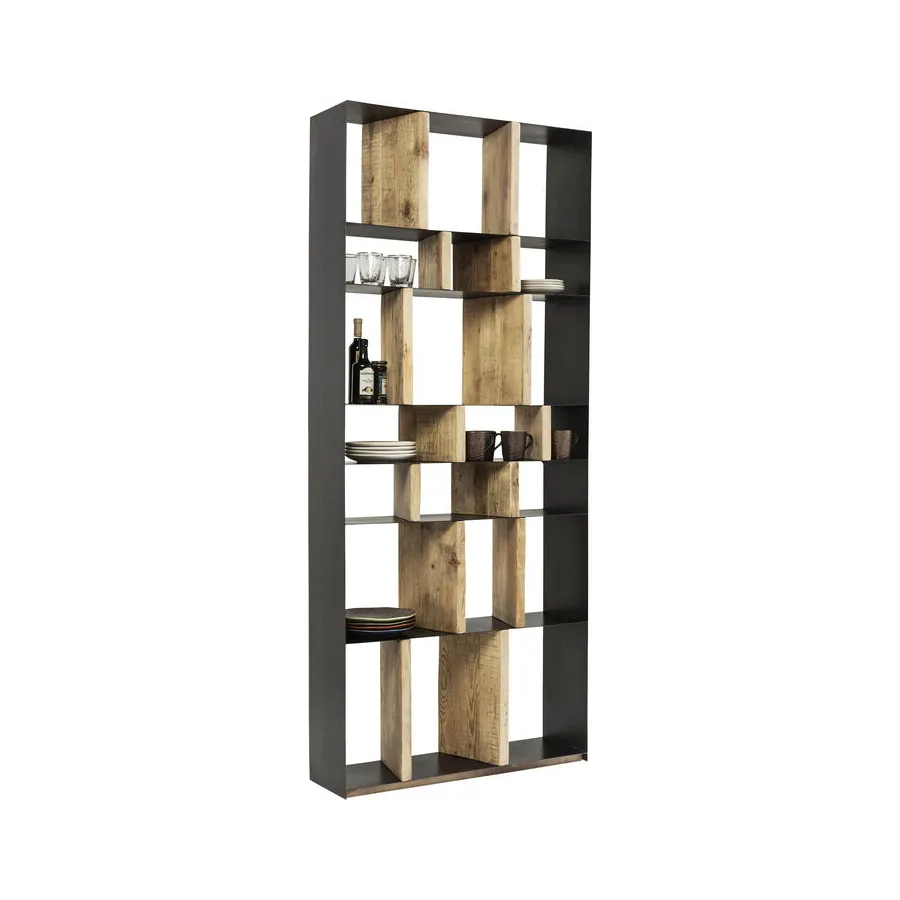 Kare Regał STORM czarny 100 x 234 x 30cm / 82060