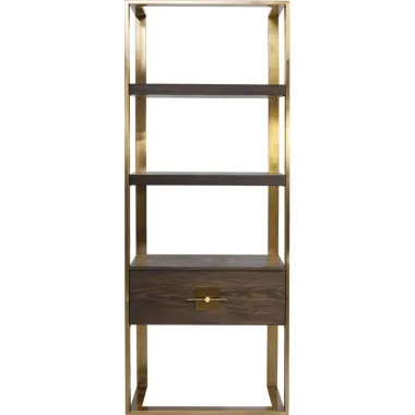 Kare Regał OSAKA czarny 82 x 210 x 45cm / 83877