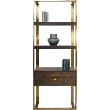 Kare Regał OSAKA czarny 82 x 210 x 45cm / 83877