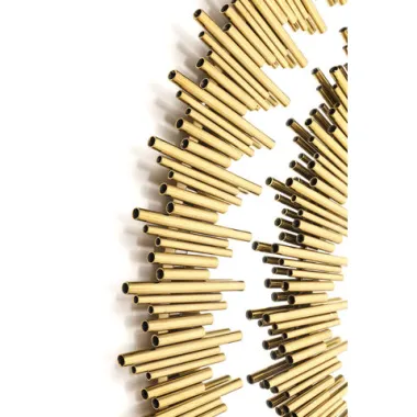 Kare Lustro ścienne SOLARE złoty 132 x 132 x 3cm / 83573