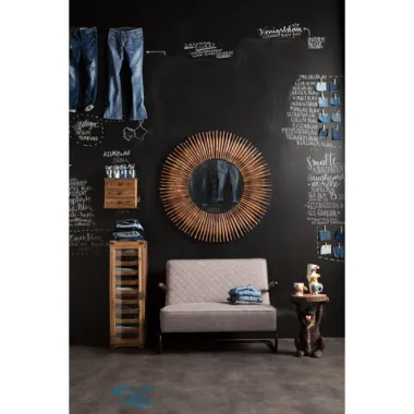 Kare Lustro ścienne SUNLIGHT 120 x 120 x 3cm / 82120