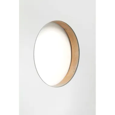 Kare Lustro ścienne CLEO mosiężne 100 x 100 x 4cm / 87881