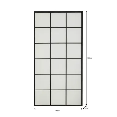 Kare Lustro ścienne FINESTRA 90 x 180 x 3cm / 80108