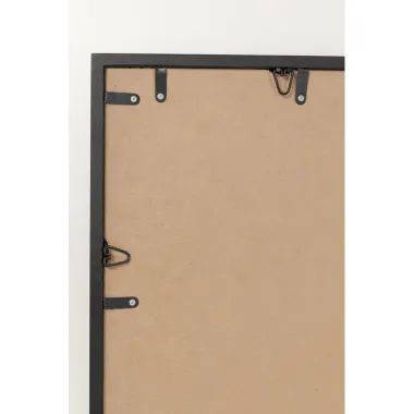 Kare Lustro ścienne FINESTRA czarne 90 x 200 x 3cm / 77500