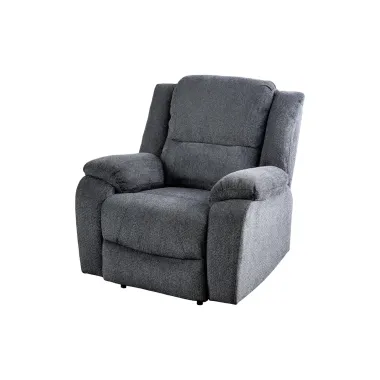 Invicta HOLLYWOOD Fotel kinowy szary tkanina teksturowana 97 x 104 x 100cm / 47594