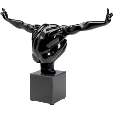 Kare Figurka dekoracyjna Deco Object Athlet Black Small 43cm / 30796